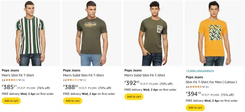 Image of Men's Peps Jeans Min. 76% Off