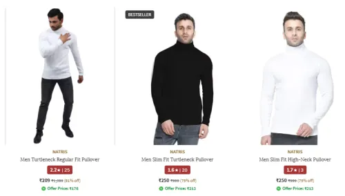 Image of Men's pullover starting @ ₹209