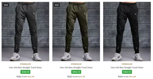 Image of Men Track pants starting @ ₹221