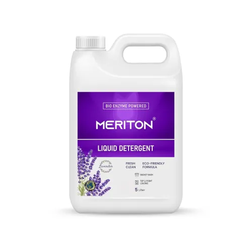 Image of Meriton Bio Enzyme Powered Liquid Detergent For All Types Of Clothes 5L