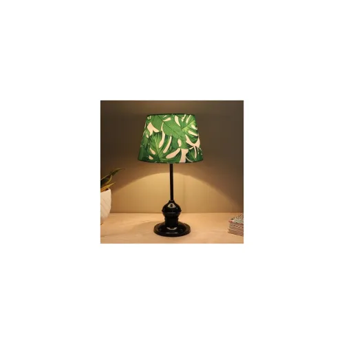 Image of tu casa Sleek Spark Black Metal Table Lamp