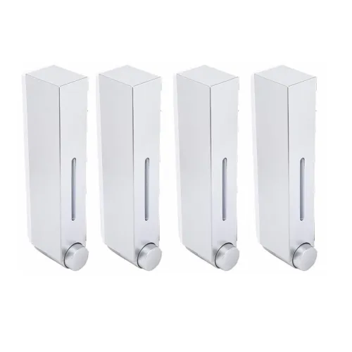 Image of METRO TREE Abs Plastic Wall Mounted Soap Dispenser Multipurpose Liquid Dispenser