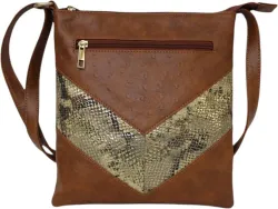 METRONAUT Tan PU Sling Bag