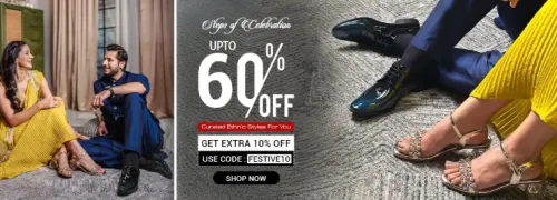 Image of Metro Shoes Coupon : Upto 60% Off on Ethnic style