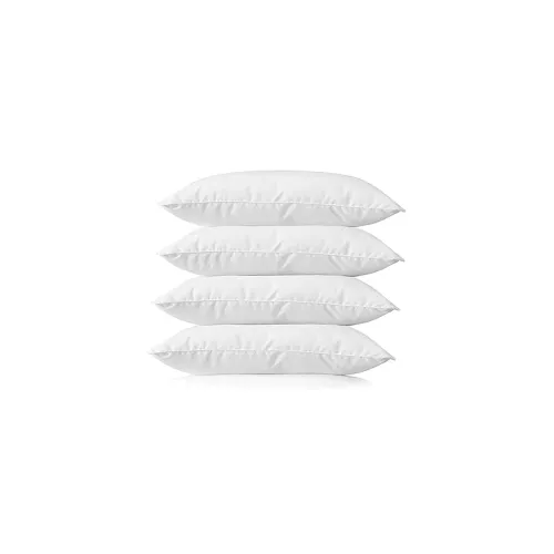 Image of Microfiber Soft White Pillows Set of 4
