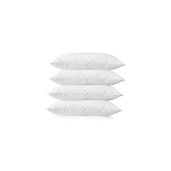 Microfiber Soft White Pillows Set of 4