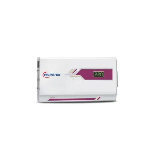 Image of Microtek PEARL EM 4150+ Digital Display Wall Mounted Voltage Stabilizer for 1.5 Ton AC (150V-280V)