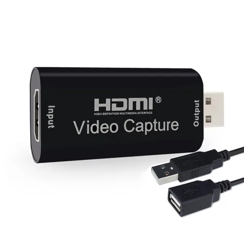 Image of MICROWARE USB 2.0 Audio Video Capture Cards HDMI to USB 1080p USB2.0 Record via DSLR Camcorder Action Cam for High Defin