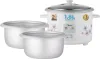 Midea MR-GM18HA-2 inner pot Electric Rice Cooker with Steaming Feature (1.8 L, White).