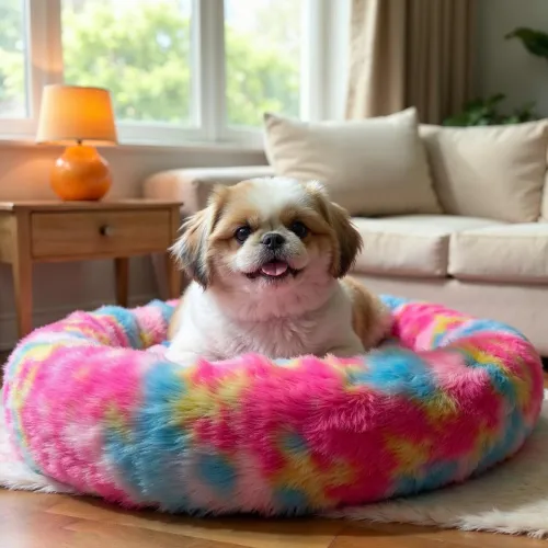 Image of Midwest Calming Dog & Cat Bed | Small Size Bed