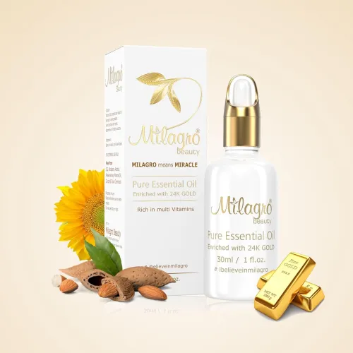 Image of Milagro Beauty 24K Gold Essential Oil 30ml