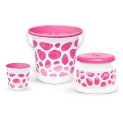 MILTON Bathroom Accessory Set of 3