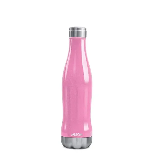 Image of MILTON Duke Stainless Steel Water Bottle, 500ml, Pink