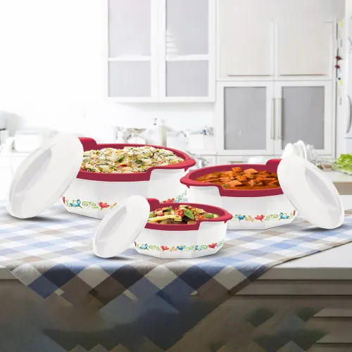 Image of Milton Elegance Jr. Casseroles (395ml, 750ml, 1.35L) * set of 3 1
