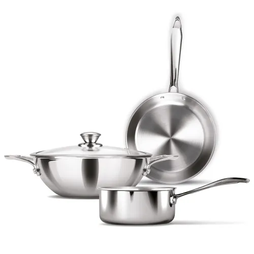 Image of Milton Procook Triply Cookware Set – 3 Pcs