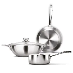 Milton Procook Triply Cookware Set – 3 Pcs