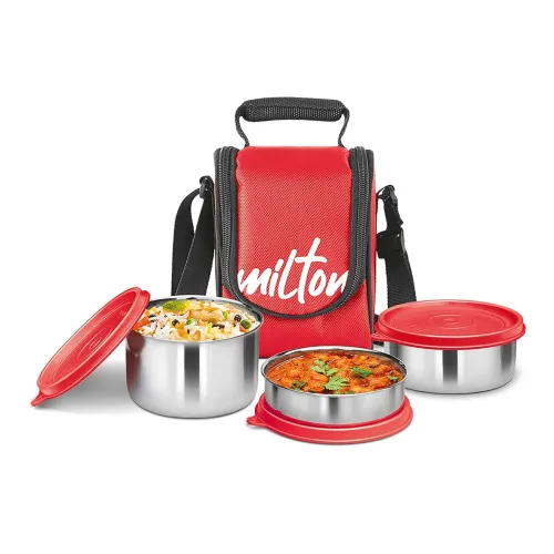 Image of MILTON Tasty 3 Lunch Box (200 ml, 320 ml, 500 ml)