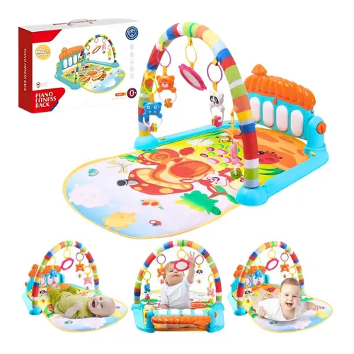 Image of Mini Wonders Baby Gym Play Mat with Hanging Toys