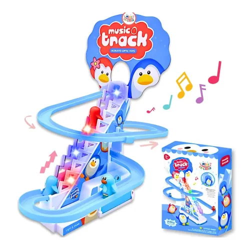 Image of MiniExplorer Penguin Track Slide Toy