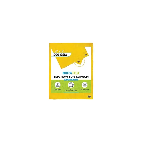 Image of Mipatex Heavy Duty Tarpaulin Sheet 6ft x 6ft 200 GSM