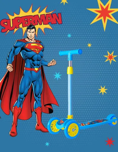 Image of Miss & Chief Superman - 3 Wheel Scooter for Kids,