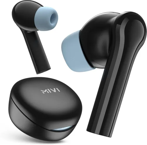 Image of Mivi DuoPods D4 TWS Earbuds (Black)
