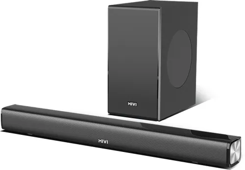 Image of Mivi Fort S200 (200 W ) soundbar with wired subwoofer 