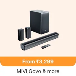 Mivi, Govo and Philips Soundbars Starting @ ₹3299 on Flipkart GOAT Sale