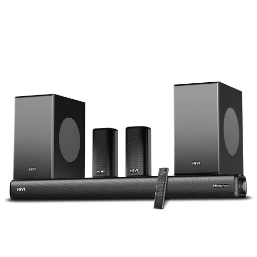 Image of Mivi Superbars Cinematic 5.2 Channel Dolby Soundbar – 900W, Dual Subwoofers, BT v5.3