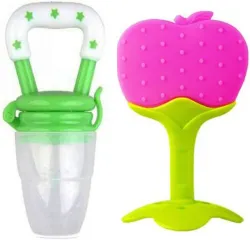 MMShopy Fruit ,Food Nibbler & FRUIT TEETHER Feeder
