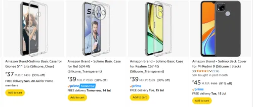 Image of Mobile Cases From ₹37
