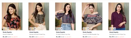 Image of Moda Rapido Women's Top starting @ ₹129