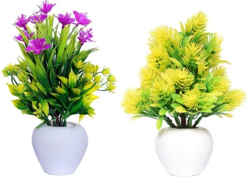 Image of Mogal Artificial Table Plant pack of 2 (8 inch)