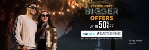 Image of MONTE CARLO Festive Offers : Up to 50% + Extra 5% Off on Minimum Order ₹6000