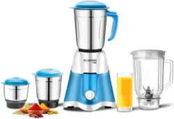 Moonstruck Mixi Blue 750W Juicer Mixer Grinder 4 Jar
