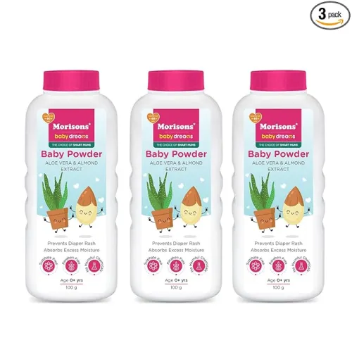 Image of Morisons Baby Dreams Baby Powder (100gm * Pack of 3)