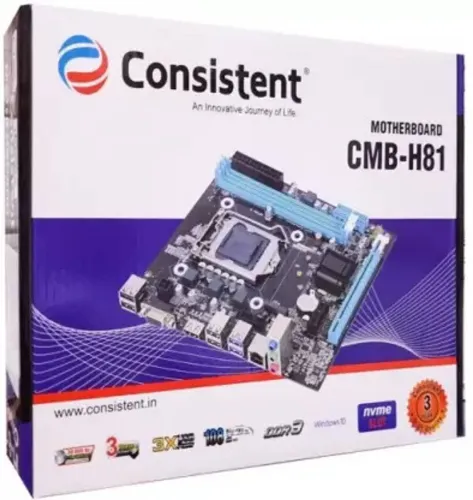 Image of consistents H-81 Chipset DDR3 Motherboard for Desktop