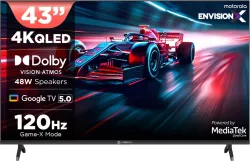 MOTOROLA (43UHDGQMVSAQ) 43inch Google TV