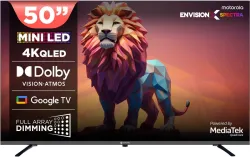 MOTOROLA (50UHDGMMWKRQ) 50inch Mini LED Smart Google TV