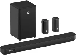 MOTOROLA AmphisoundX 5.1Ch Dolby Atmos Soundbar (600W, Wireless Satellites)