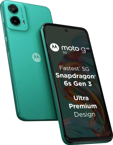 Image of Motorola g45 5G (Brilliant Green, 128 GB) (8 GB RAM)