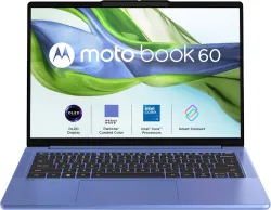 Motorola Motobook 60 OLED i5 14th Gen Laptop – 16GB RAM, 512GB SSD14 Inch, PANTONE Wedgewood, 1.4 Kg, With MS Office)