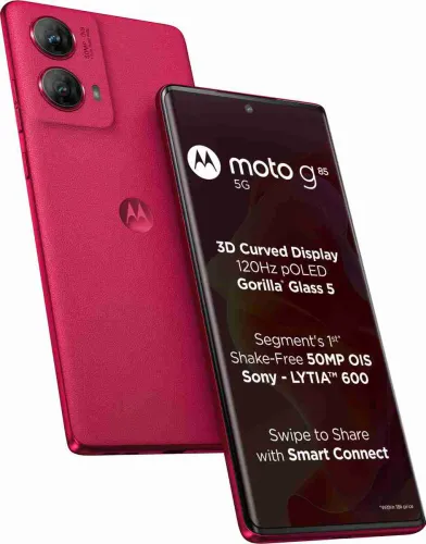 Image of MOTOROLA G85 5G (Viva Magenta, 128 GB) (8 GB RAM)