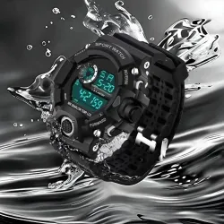 Motugaju Digital Sports 50m Waterproof Watch