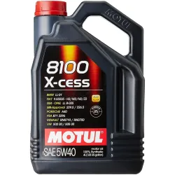 Motul 8100 X-Cess 5W-40 Fully Synthetic Engine Oil (4L)
