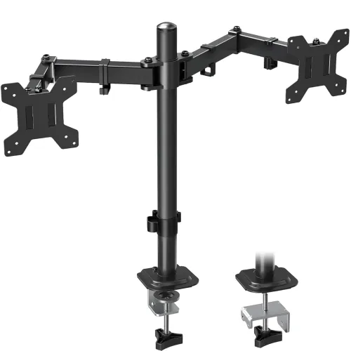 Image of MOUNTUP Dual Monitor Desk Mount (Up to 32