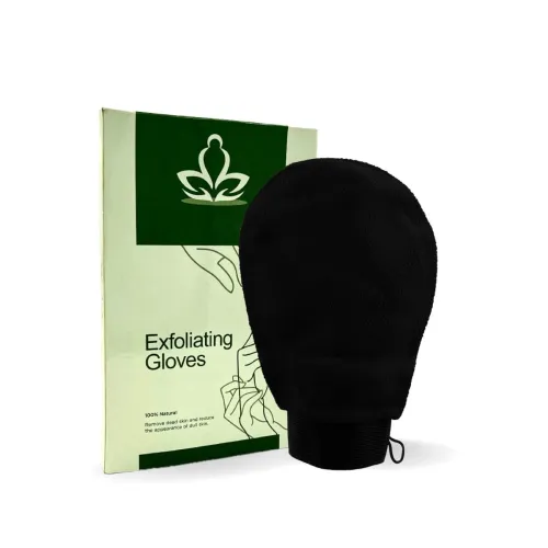 Image of MS MAGIC SECRET Moroccan Hammam Exfoliating Bath Scrub Glove Tan 