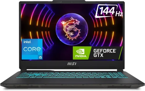 Image of MSI Cyborg 15 Gaming Laptop (12th Gen i5, 8GB, 512GB SSD, RTX 2050)