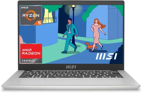 Image of MSI Modern 14 AMD 8 GB/512 GB SSD Thin, Light Laptop (14 Inch 1.4 Kg)