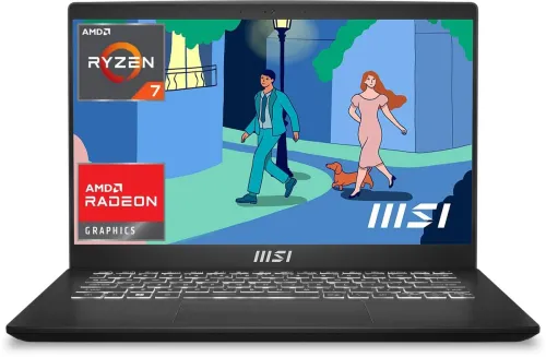 Image of MSI Modern 14 AMD Ryzen 7 Octa Core 7730U